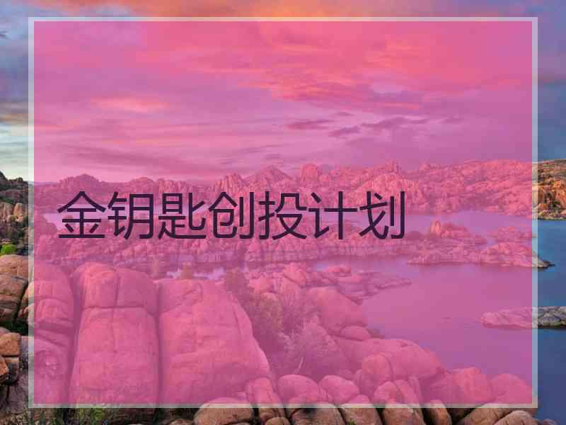金钥匙创投计划