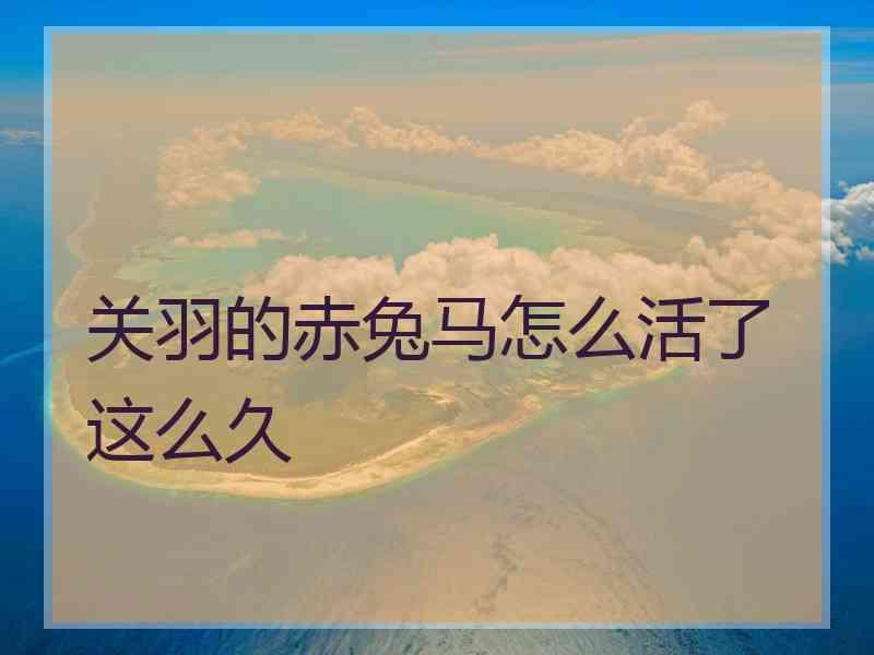 关羽的赤兔马怎么活了这么久