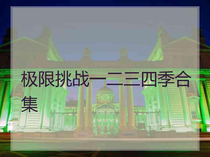 极限挑战一二三四季合集