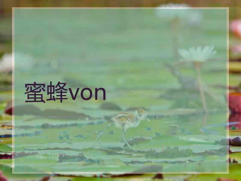 蜜蜂von