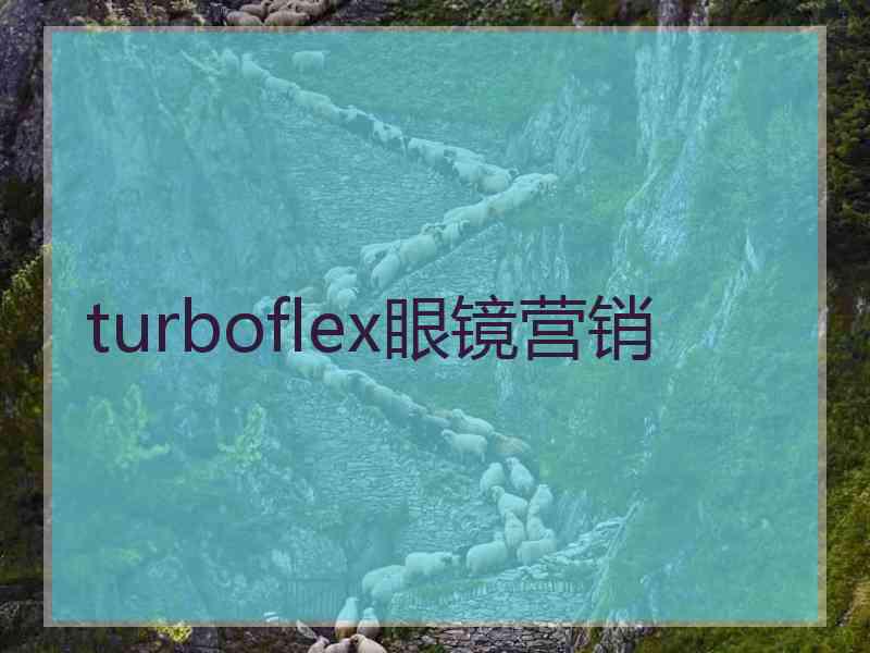 turboflex眼镜营销