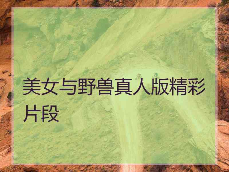 美女与野兽真人版精彩片段