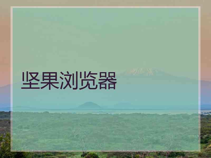 坚果浏览器