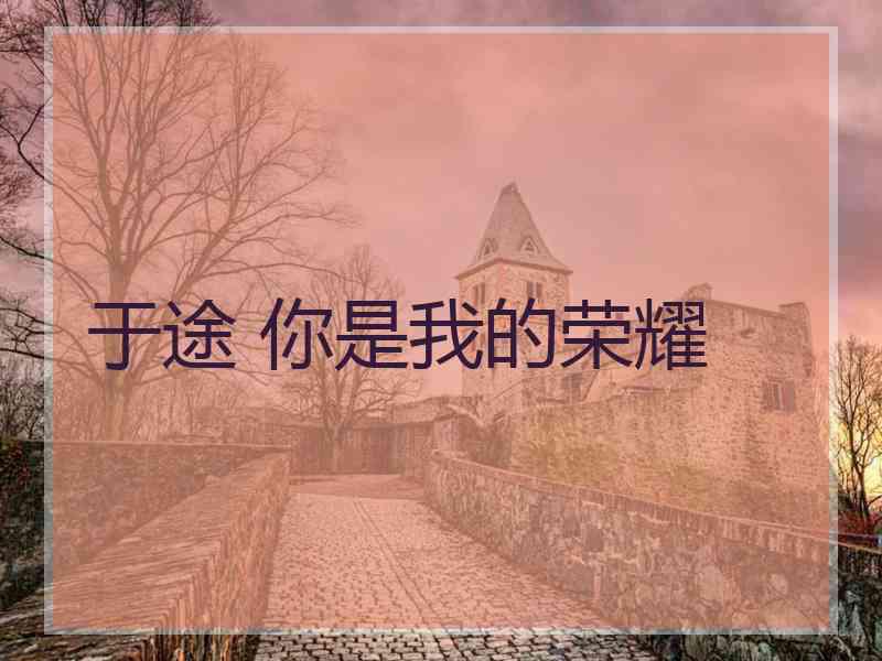于途 你是我的荣耀