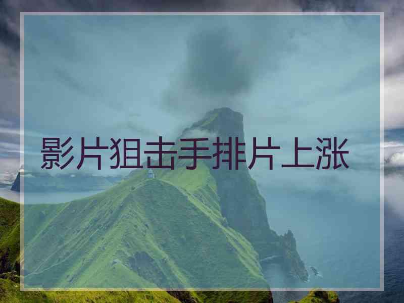 影片狙击手排片上涨