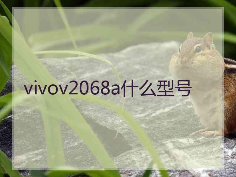 vivov2068a什么型号