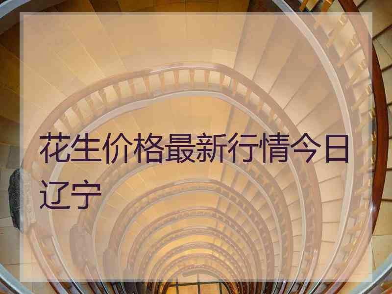 花生价格最新行情今日辽宁