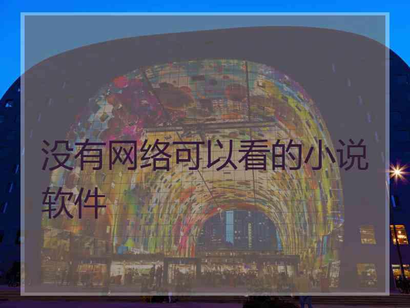 没有网络可以看的小说软件
