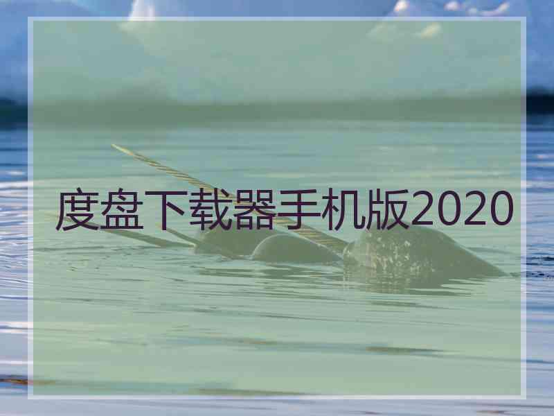 度盘下载器手机版2020