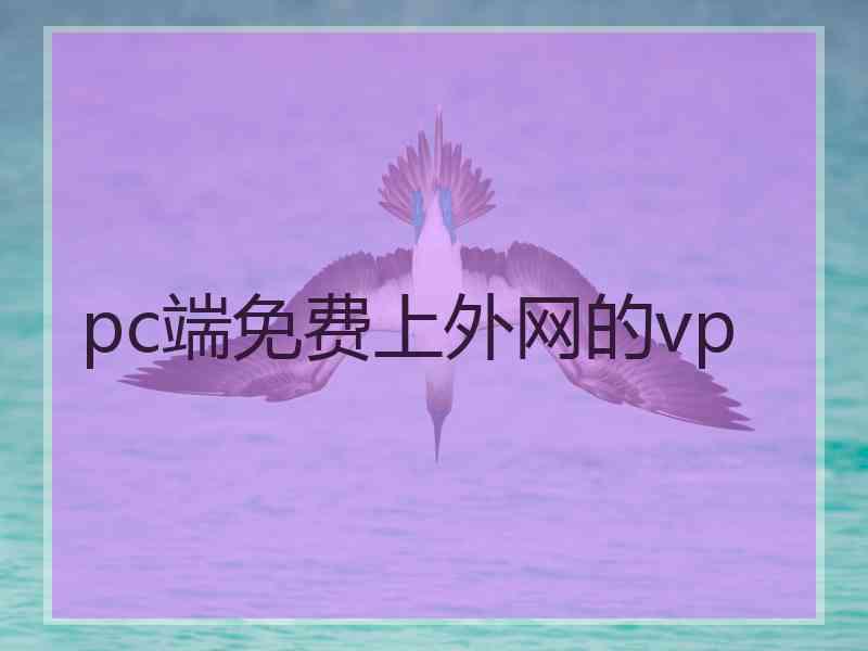 pc端免费上外网的vp