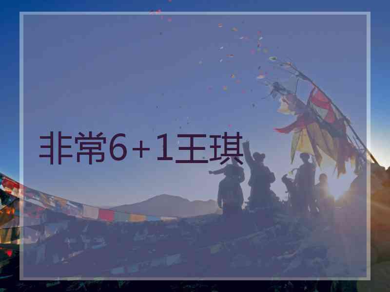 非常6+1王琪