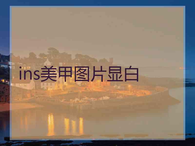 ins美甲图片显白