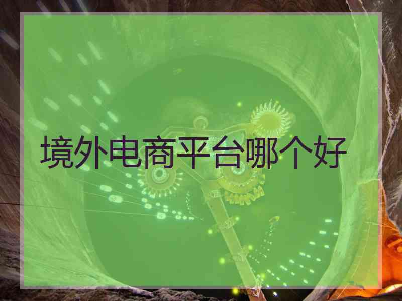 境外电商平台哪个好