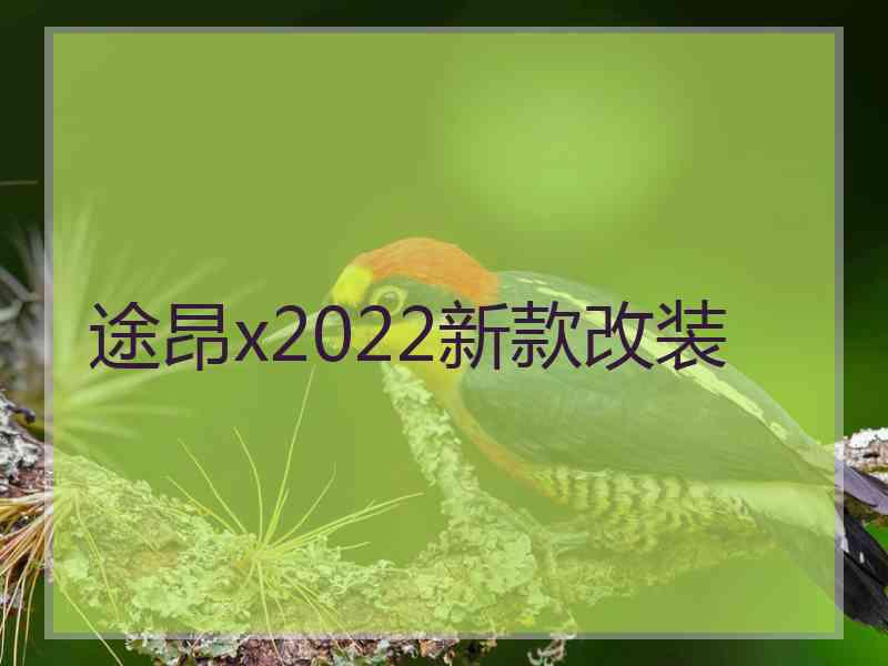 途昂x2022新款改装