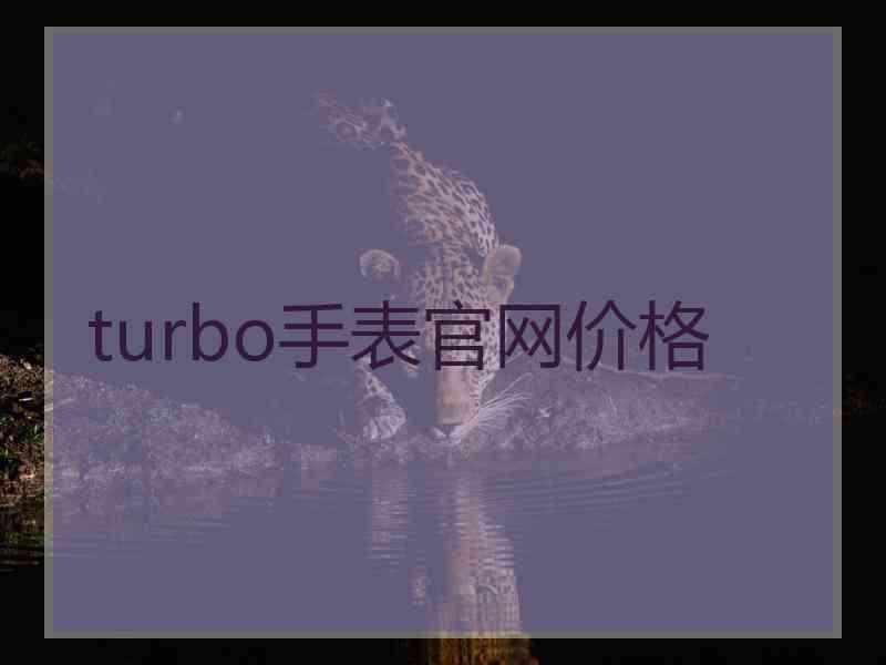 turbo手表官网价格