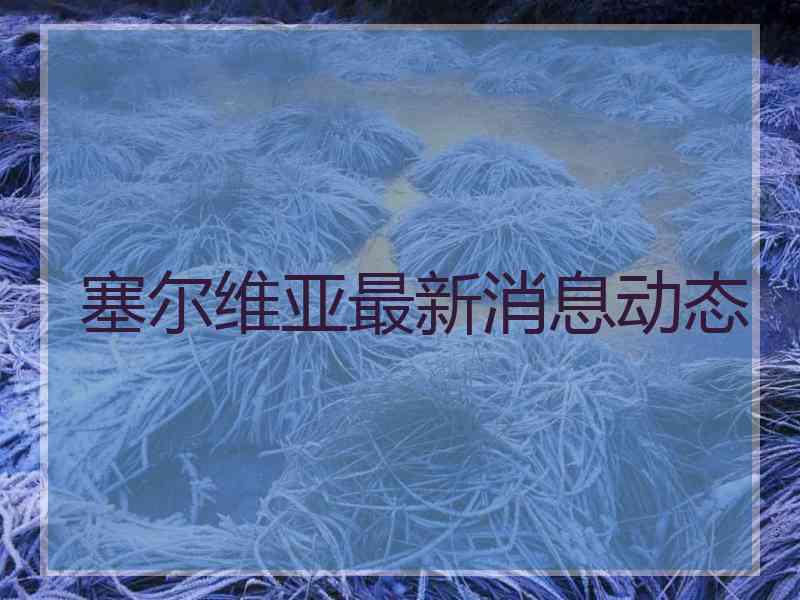 塞尔维亚最新消息动态