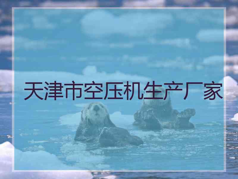 天津市空压机生产厂家