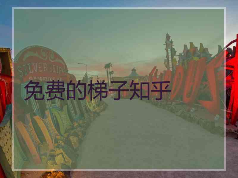 免费的梯子知乎