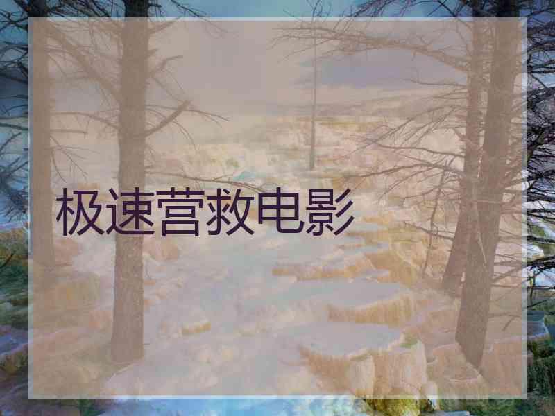 极速营救电影