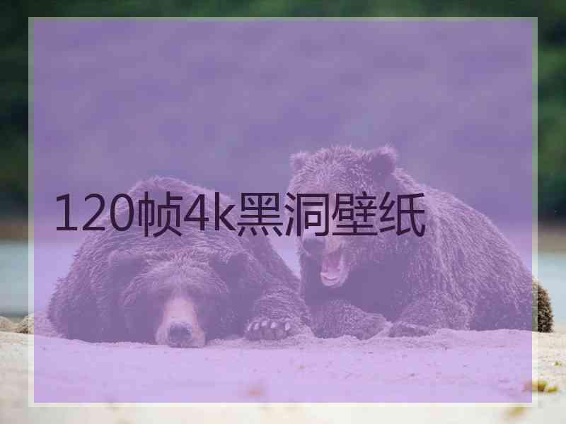 120帧4k黑洞壁纸