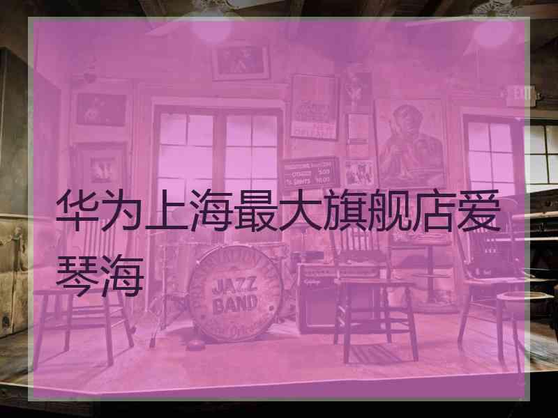 华为上海最大旗舰店爱琴海