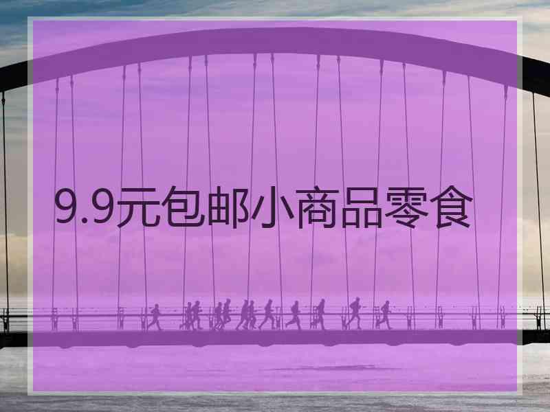 9.9元包邮小商品零食