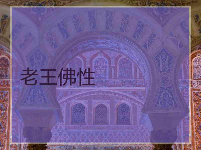 老王佛性