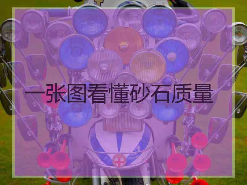 一张图看懂砂石质量