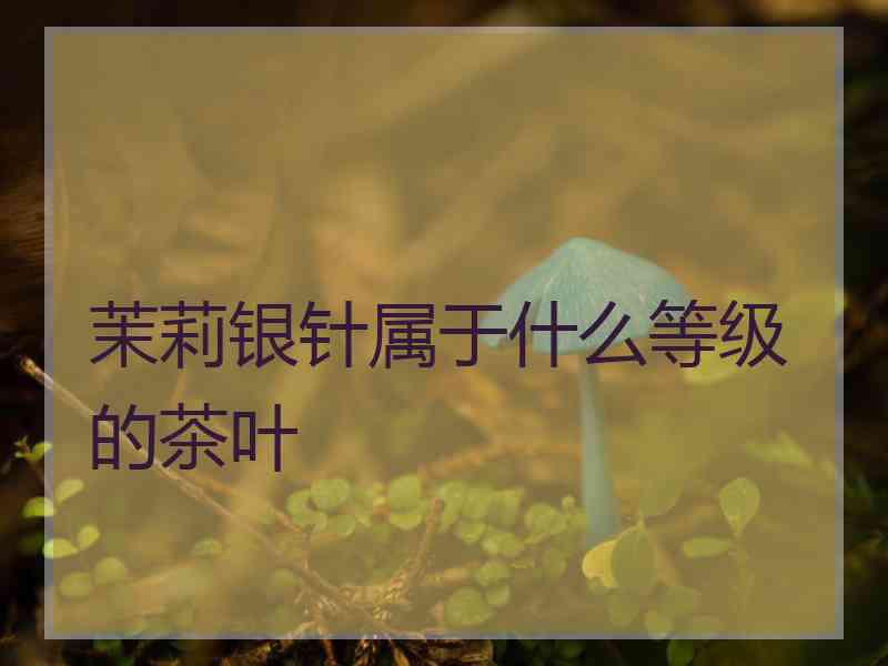 茉莉银针属于什么等级的茶叶