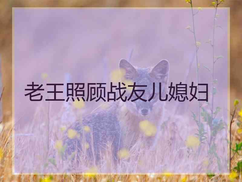 老王照顾战友儿媳妇