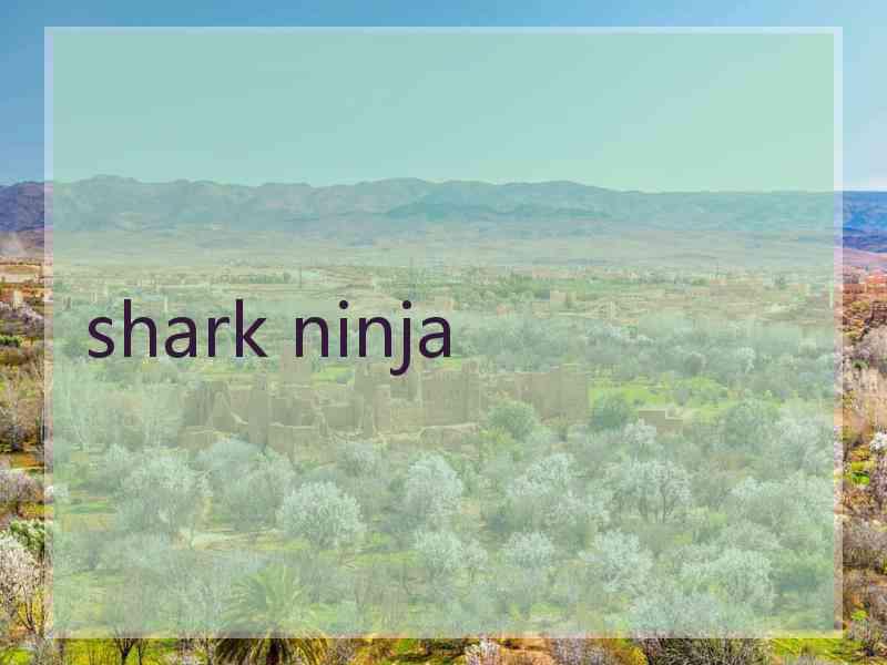 shark ninja