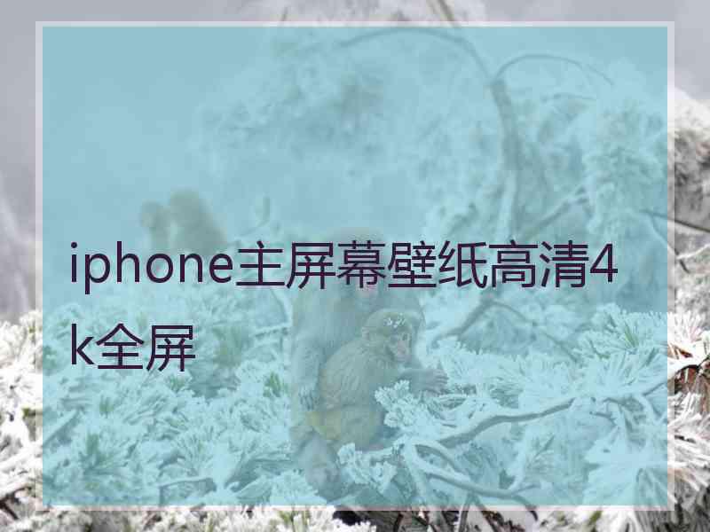 iphone主屏幕壁纸高清4k全屏