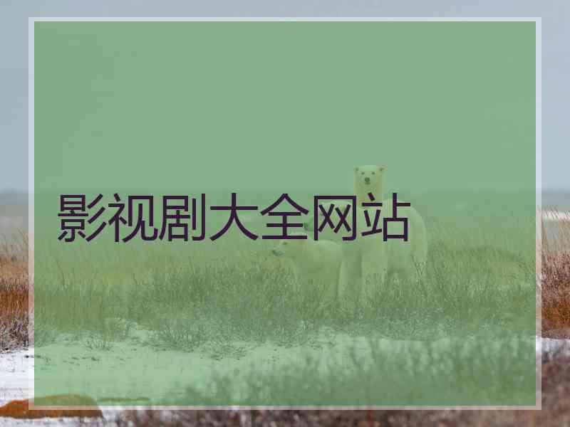 影视剧大全网站