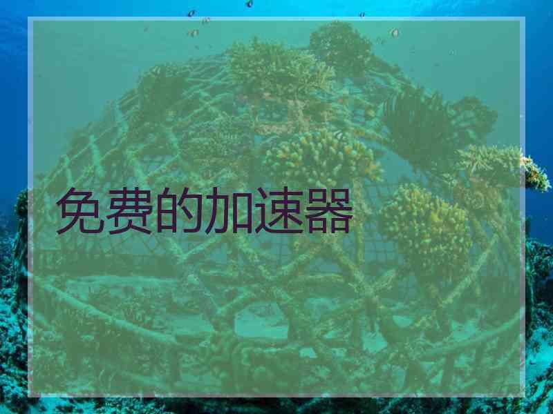 免费的加速器
