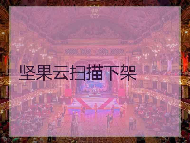 坚果云扫描下架