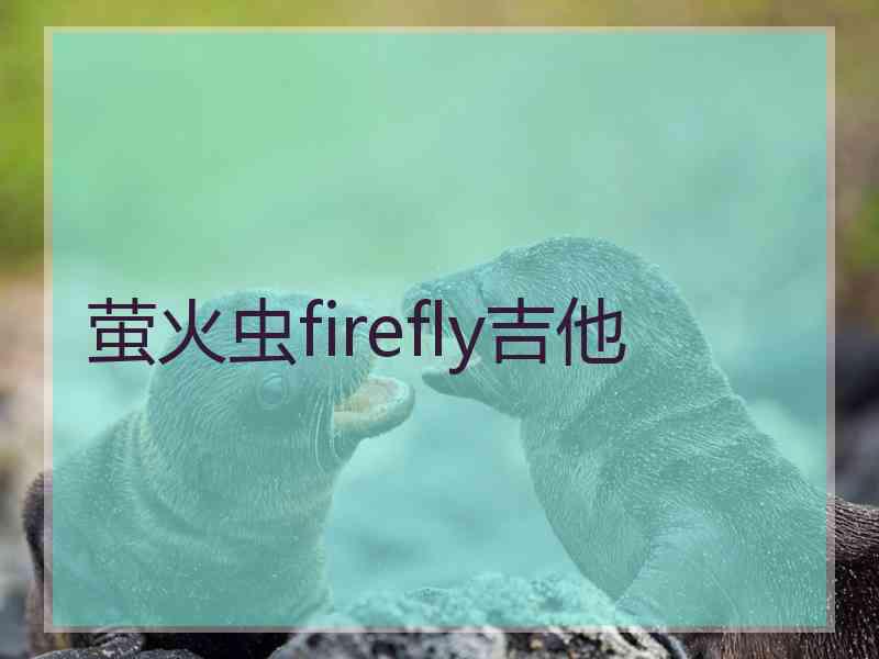 萤火虫firefly吉他